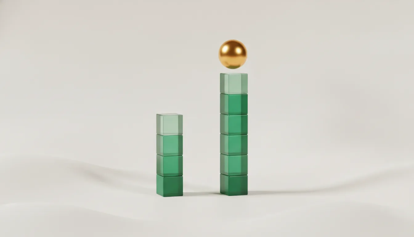 Two stacked columns showing price built up from cost versus price set by perceived value